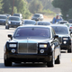 Illustration for article titled Michael Jacksons Funeral Procession Sponsored By Land Rover, Rolls Royce Dealer